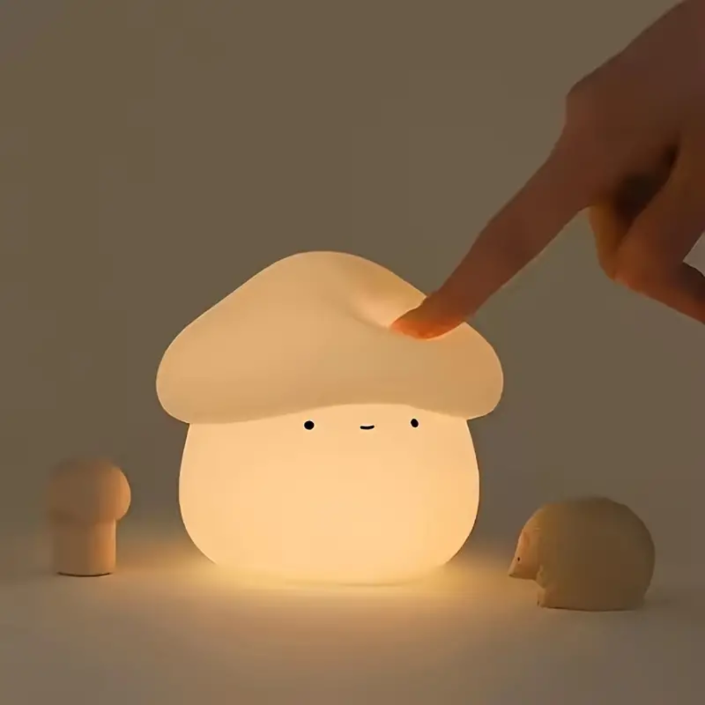 Glowy Night™  Mushroom Head Lamp